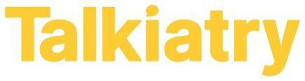 Talkiatry online psychiatry logo.